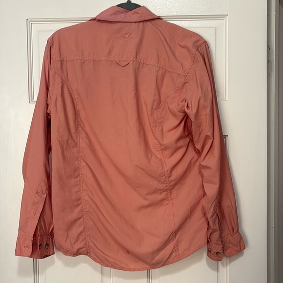 Sportif USA Coral Button-Up Shirt – Size S - Picture 3 of 5